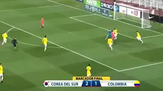 Korea Selatan vs Kolombia 2-1 10/11/2017