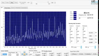 Bad bearing FFT - Bearing Condition Monitoring - UE Systems