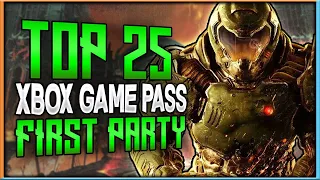 Top 25 Xbox Game Pass First Party Games | 2021