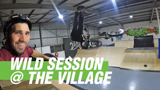 WILD SESSION AT THE VILLAGE INDOOR SKATEPARK