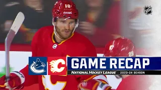 Canucks @ Flames 9/24 | NHL Highlights