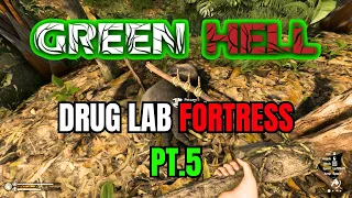 Building a Rainforest Fortress - Green Hell (Survival) - Part 5