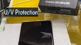 Samsung Galaxy S21 Ultra U/V Screen Protection | Full Protection | Tech Support