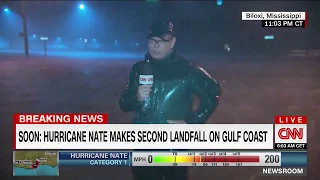 Hurricane Nate to make second landfall