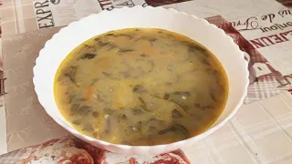 How To Make Green Borscht. Amazing Taste Sorrel Soup. Ukrainian Recipe