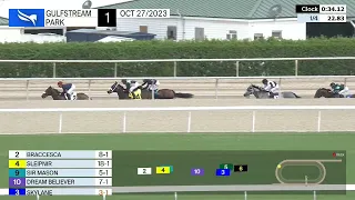 Gulfstream Park Carrera 1 - 27 de Octubre 2023