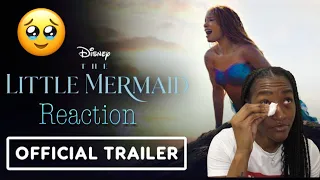 The Little Mermaid | Official Trailer | REACTION ** I SHED THUG TEARS**