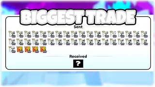 BIGGEST TRADE IVE DONE! AND I GOT THIS?! | PET SIMULATOR 99!