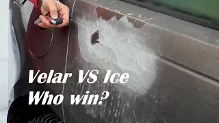 RANGE ROVER VELAR FROZEN DOOR HANDLES || Ice Test