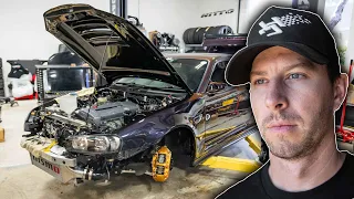 R34 GTR First Start Takes Unexpected Turn…