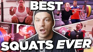 The Best Olympic Weightlifter Squats | Reaction