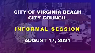 City Council Informal - 08/17/2021