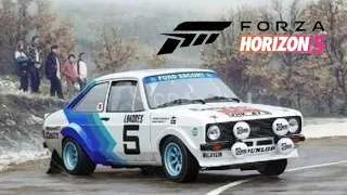 Pilotei Escort RS 1800 MKll 1977 em forza horizon 5 🔥