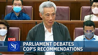 [LIVE] Parliament debates COP's recommendations for Raeesah Khan, Workers' Party leaders