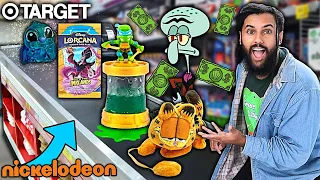 I Bought EVERY NICKELODEON ITEM I Could Find At This NEW TARGET!! *NOSTALGIA HUNTING*