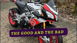 APRILIA TUONO V4 1100 FACTORY. Long term review