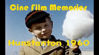 Caravan Holiday in Hunstanton 1960, amateur home movie cine film