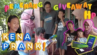 PEMENANG PERTAMA GIVEAWAY HANDPHONE!! DIKERJAIN LEIKA!