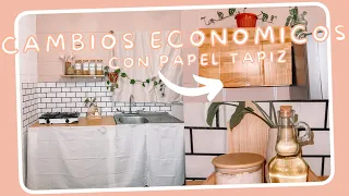 DECORACIÓN COCINA INFONAVIT CON POCO DINERO-LIMPIEZA PROFUNDA Y DEPURACIÓN✨