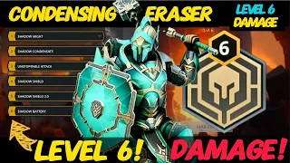 Is Condensing Eraser the NEW Damage King? | Level 6 Damage Series Part 8 | Shadow Fight 3