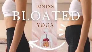 10mins Bloated Stomach Yoga to Relieve GAS 💨 | Improve Digestive System