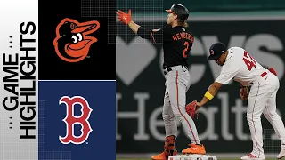 Orioles vs. Red Sox Game Highlights (9/8/23) | MLB Highlights