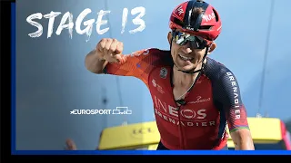 "What A Battle!" | Kwiatkowski Wins Stage 13 On Grand Colombier Of The Tour de France! | Eurosport