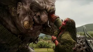 HellBoy Vs Gigantes (HD) || HellBoy (2019)