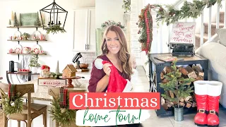 CHRISTMAS HOME TOUR 2021 | DECORATING IDEAS FOR CHRISTMAS KITCHEN + LIVING ROOM