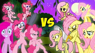 Pinkie Pie VS Fluttershy ALL PHASES - Friday Night Funkin' | My Little Pony