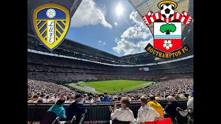 (FAN CAM) Heartbreaking scenes as Leeds lose 1-0 to Southampton at Wembley 😩