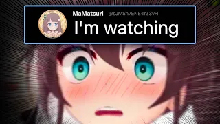 Matsuri's IRL Mom Opens Her Stream and Her Teammates Expose Her For Saying a "Dirty Word"【Hololive】