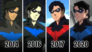 The Evolution of Nightwing (The DC Animated Movie Universe)