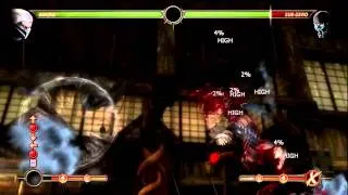 Mortal Kombat 9: Smoke 10 Hit Combo HD