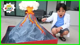 How to make a Volcano DIY Science Experiment!!!