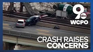 Traffic officials evaluate changes after deadly head-on crash on Cincinnati bridge