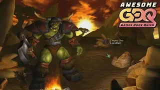 Warcraft III: Reign of Chaos Orc Campaign by CovertMuffin in 51:48 - AGDQ2019