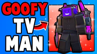 The GOOFIEST TV MAN UNIT...*WEIRD* (Skibi Defense)