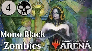 MTG Arena Beta | Mono Black Zombies Gameplay Se.2 Ep.4 [GRN Spoilers]