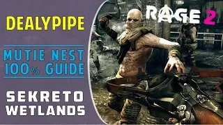 Destroy All Mutant Pods & Storage Containers Location | Dealypipe Mutie Nest | RAGE 2