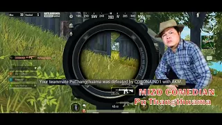 PLAYING WITH MIZO COMEDIAN PU THANGTHUAMA | SANHOK FULL GAMEPLAY | BGMI