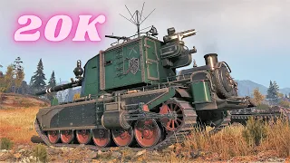 FV4005 Stage II 10.6K Damage & FV4005 - 9.5K World of Tanks , WoT Replays tank game