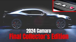 Chevrolet Announces 2024 Camaro Final Collector’s Edition