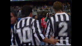 Juventus - Foggia 4-1 (02.02.1992) 2a Ritorno Serie A.