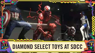 Marvel Toys in the Diamond Select Booth with Marvel at SDCC 2019!