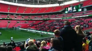 Gosport Borough v Cambridge Utd on Sunday 23rd March 2014, F.A. Trophy Final at Wembley Stadium