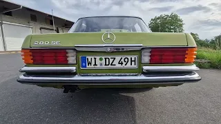 Peugeot 604 V6 SL - Mercedes Benz 280 SE W116 / L'amitié Franco-Allemande