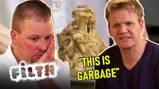 Gordon Meets The WORST Hotel Chef He's Ever Met! | Hotel Hell | Filth