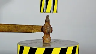 HYDRAULIC PRESS VS OLD HAMMER