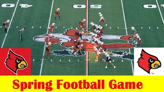 (First half) Team Red vs Team White, 2024 Louisville Football Spring Game